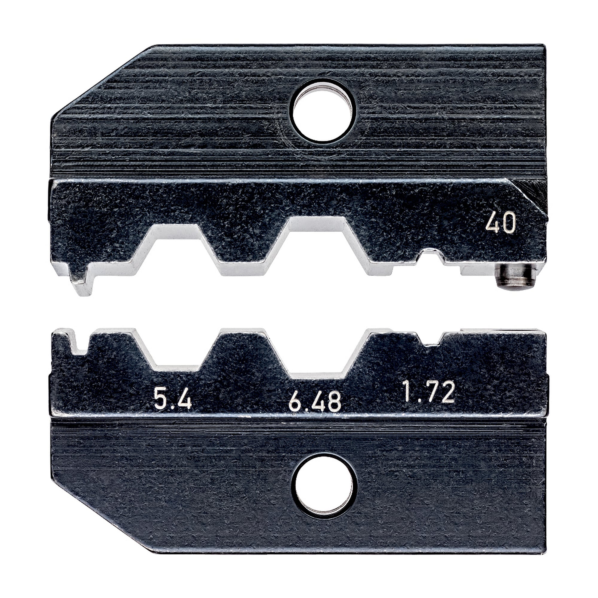 Crimpeinsatz für Koax-Steckverbinder RG 58 bis RG 71, Sechskant 5,4 / 6,48 / 1,72 mm