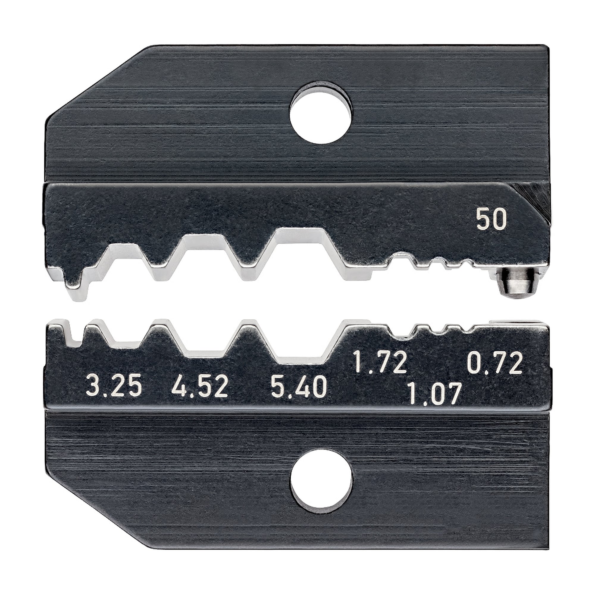Matrice de sertissage pour connecteurs coaxiaux RG 58, RG 174, RG 188, RG 316