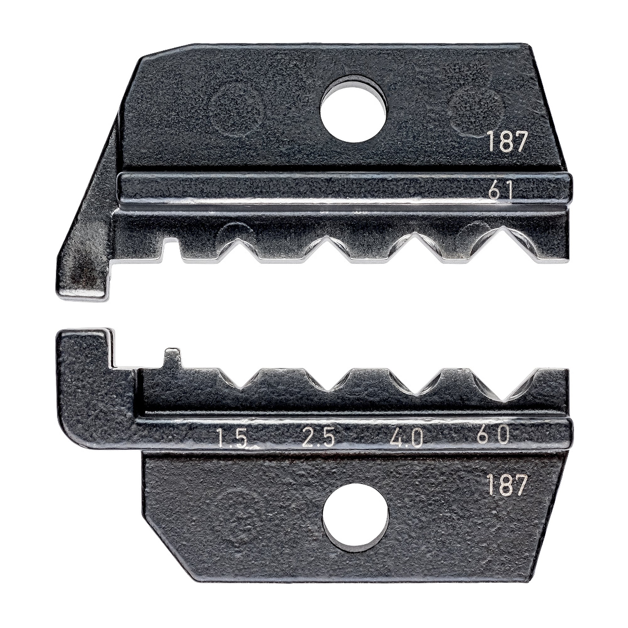 Matrice de sertissage pour contacts tournés Harting HAN C, 1,5 à 6 mm²