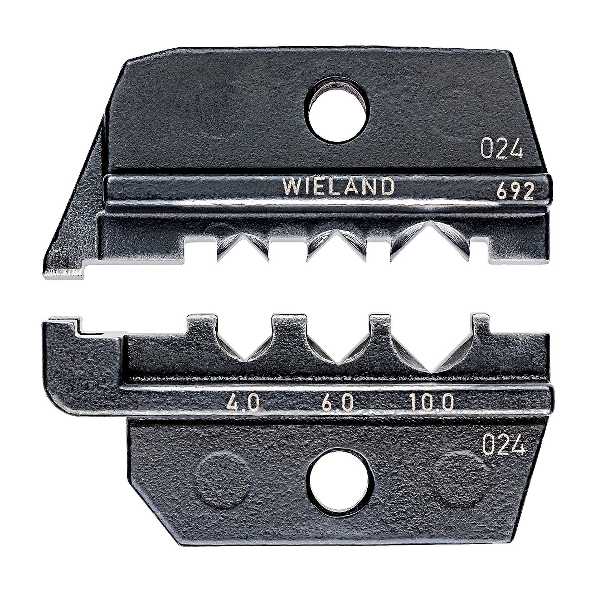 Die set for gesis solar PST 40 solar connectors from Wieland, 4, 6 and 10 mm²