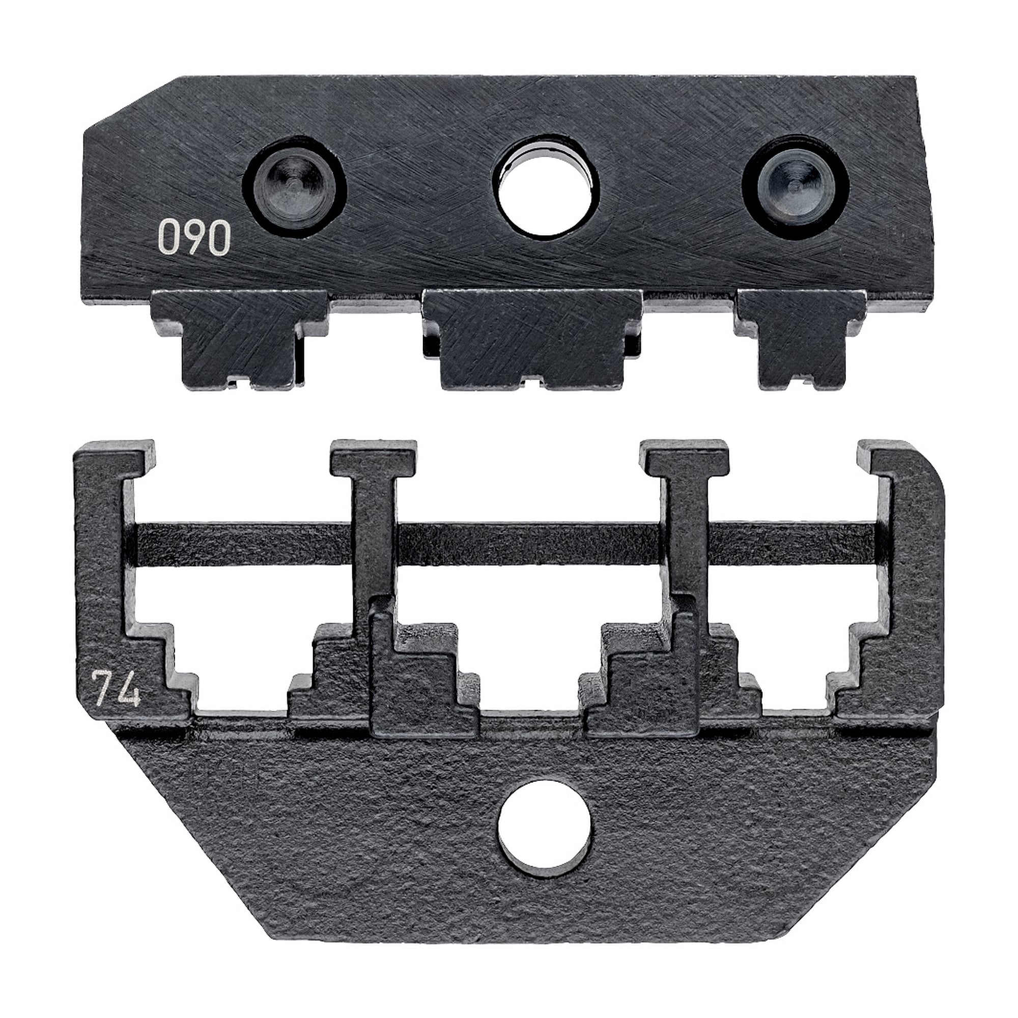 Crimpeinsatz für ungeschirmte Westernstecker RJ 10 bis RJ 45, 4-, 6- und 8-polig