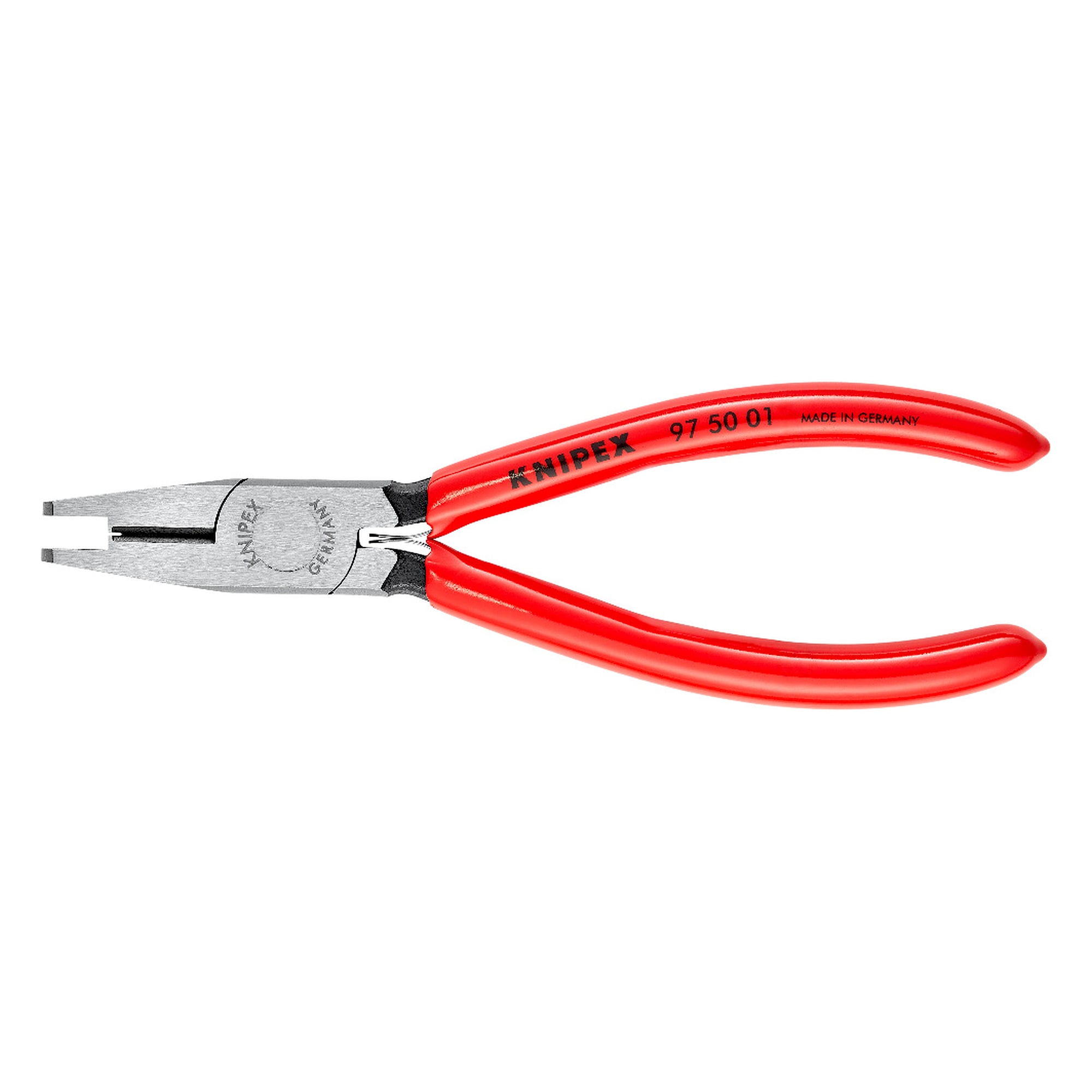Pince à sertir pour connecteurs Scotchlok™ avec tranchants, Ø 0,4 à 1,1 mm, 155 mm