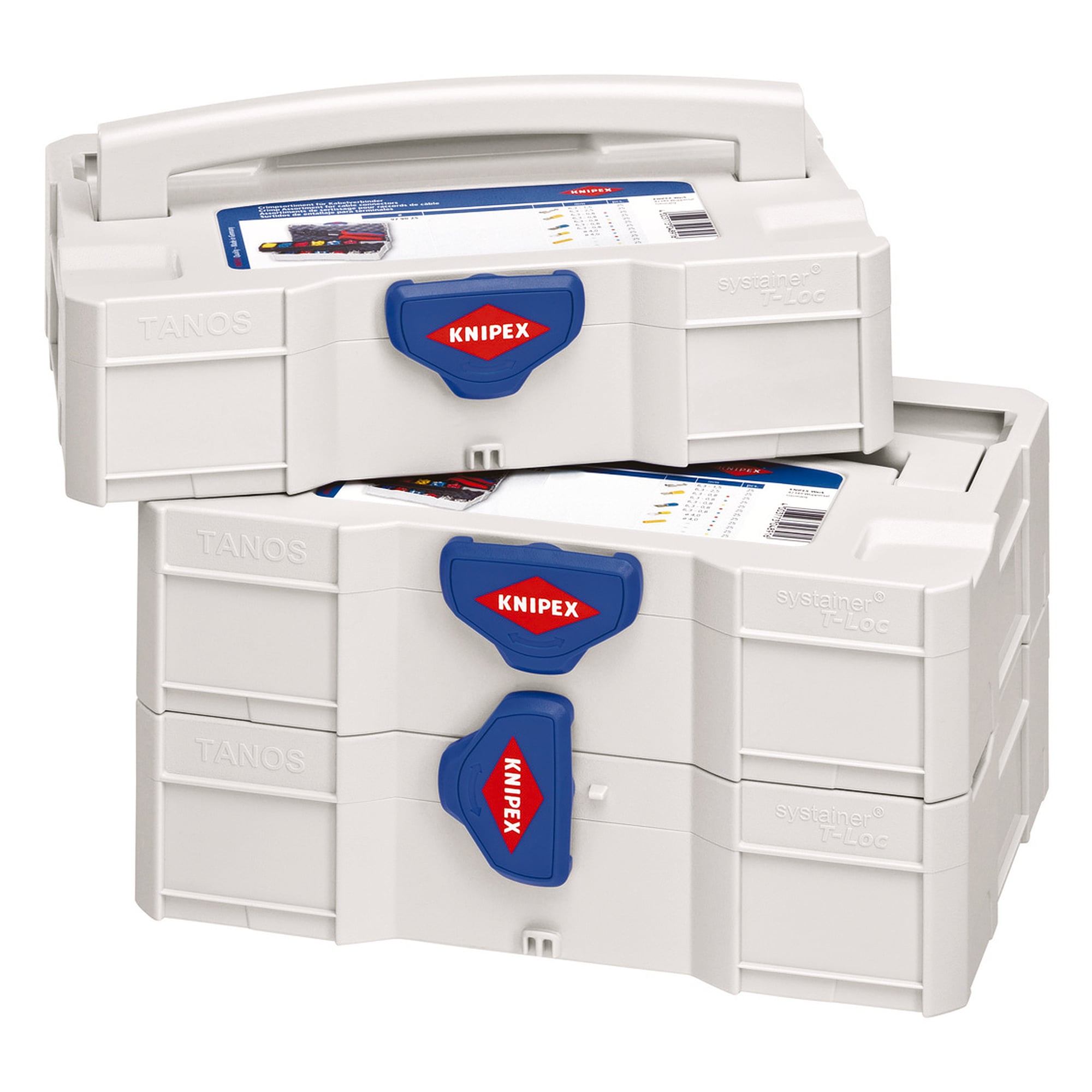 TANOS MINI-systainer Leerkoffer mit T-Loc-Verschluss, Außenmaß 265 x 171 x 71 mm