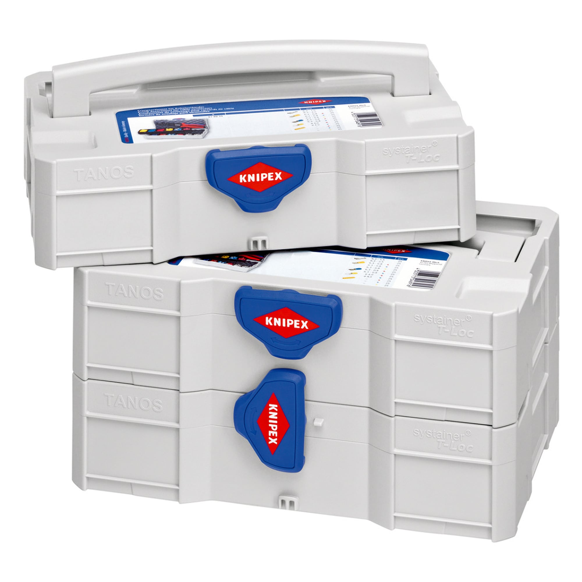 Crimp-Sortiment für Kabelverbinder, 13-teilig, mit Crimpzange PreciForce 97 52 36 im MINI-systainer