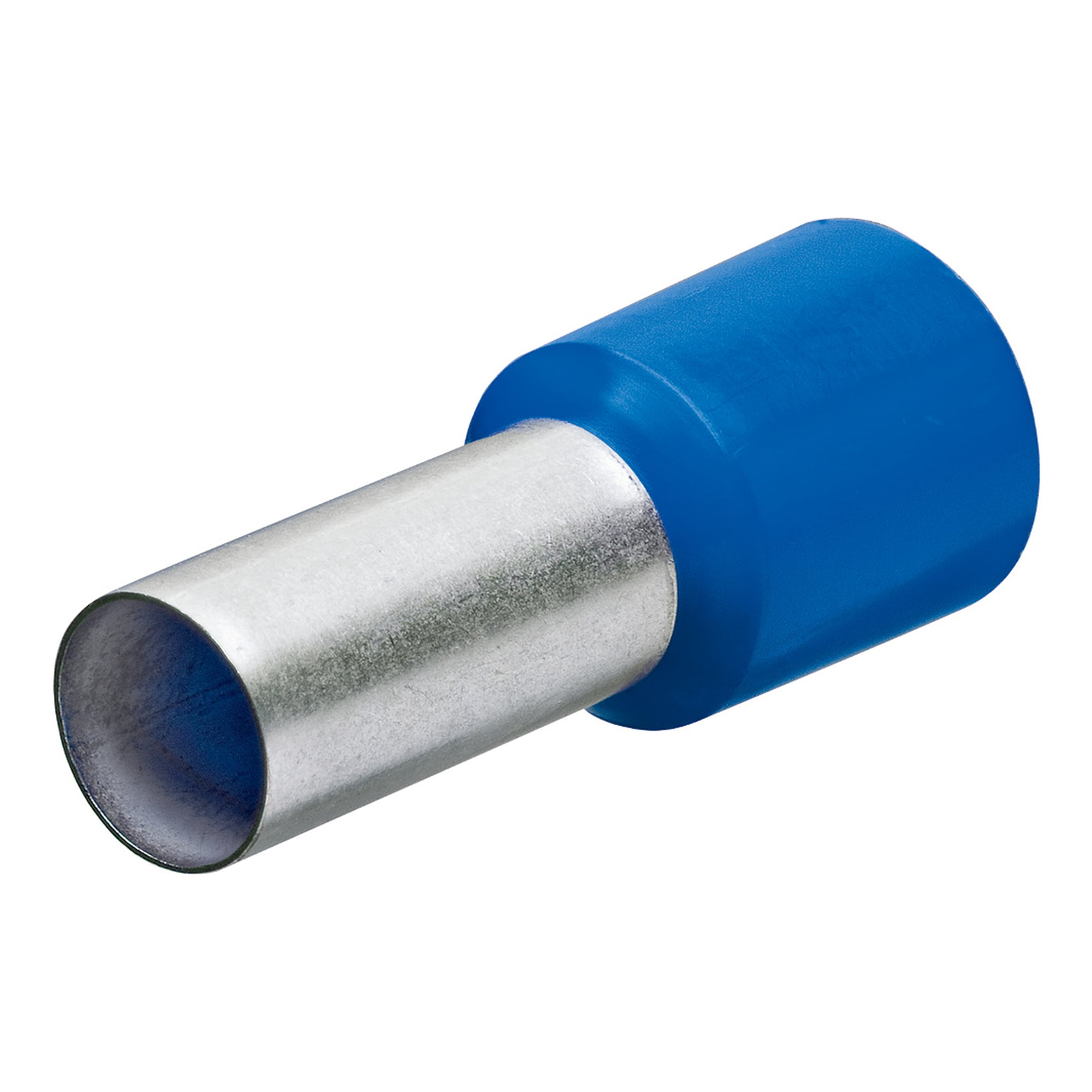 Aderendhülsen mit Kunststoffkragen 2,5 mm², verzinnt, blau, 200 Stück