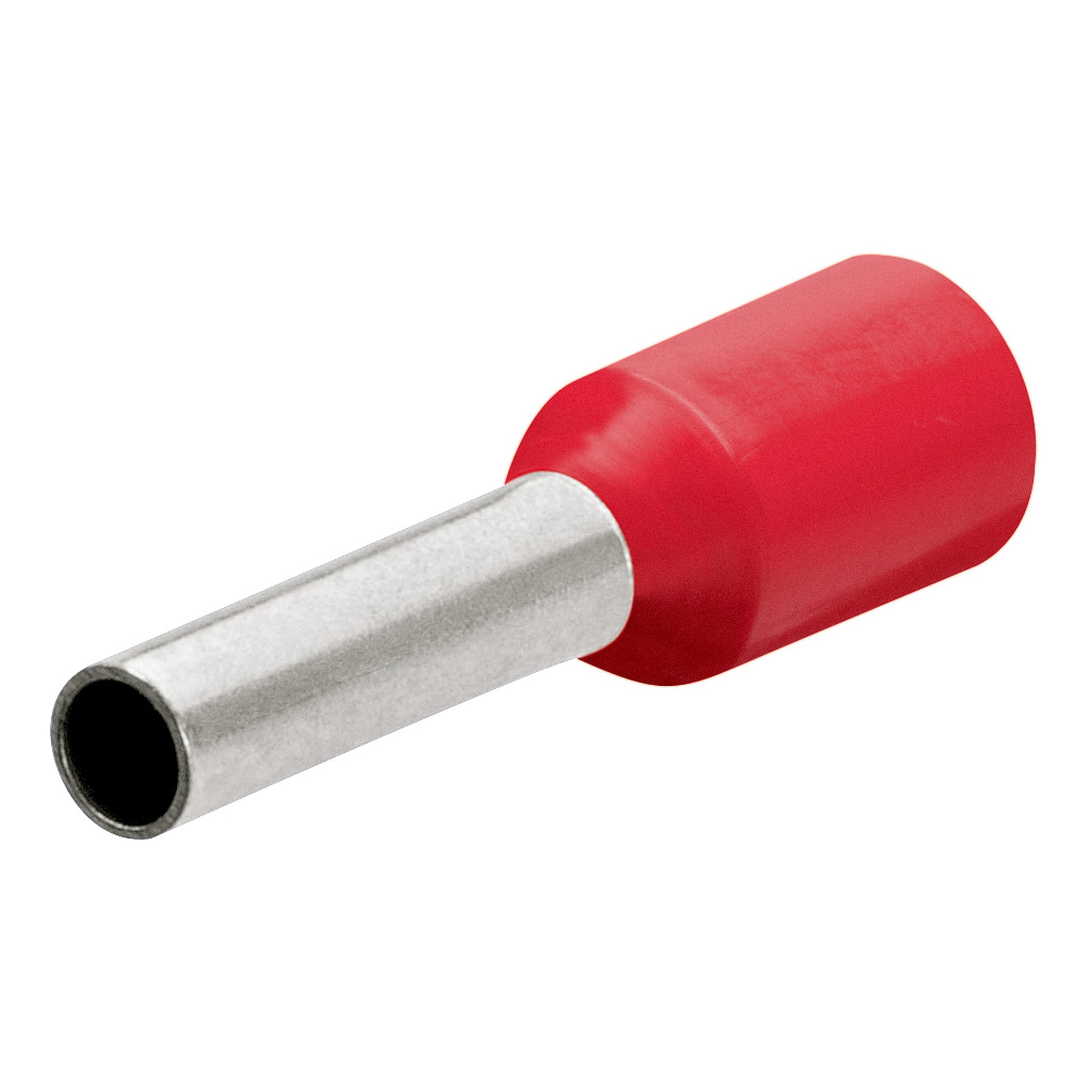 Embouts de câble avec col en plastique 1 mm², rouge, sertissage 10 mm, 200 pièces