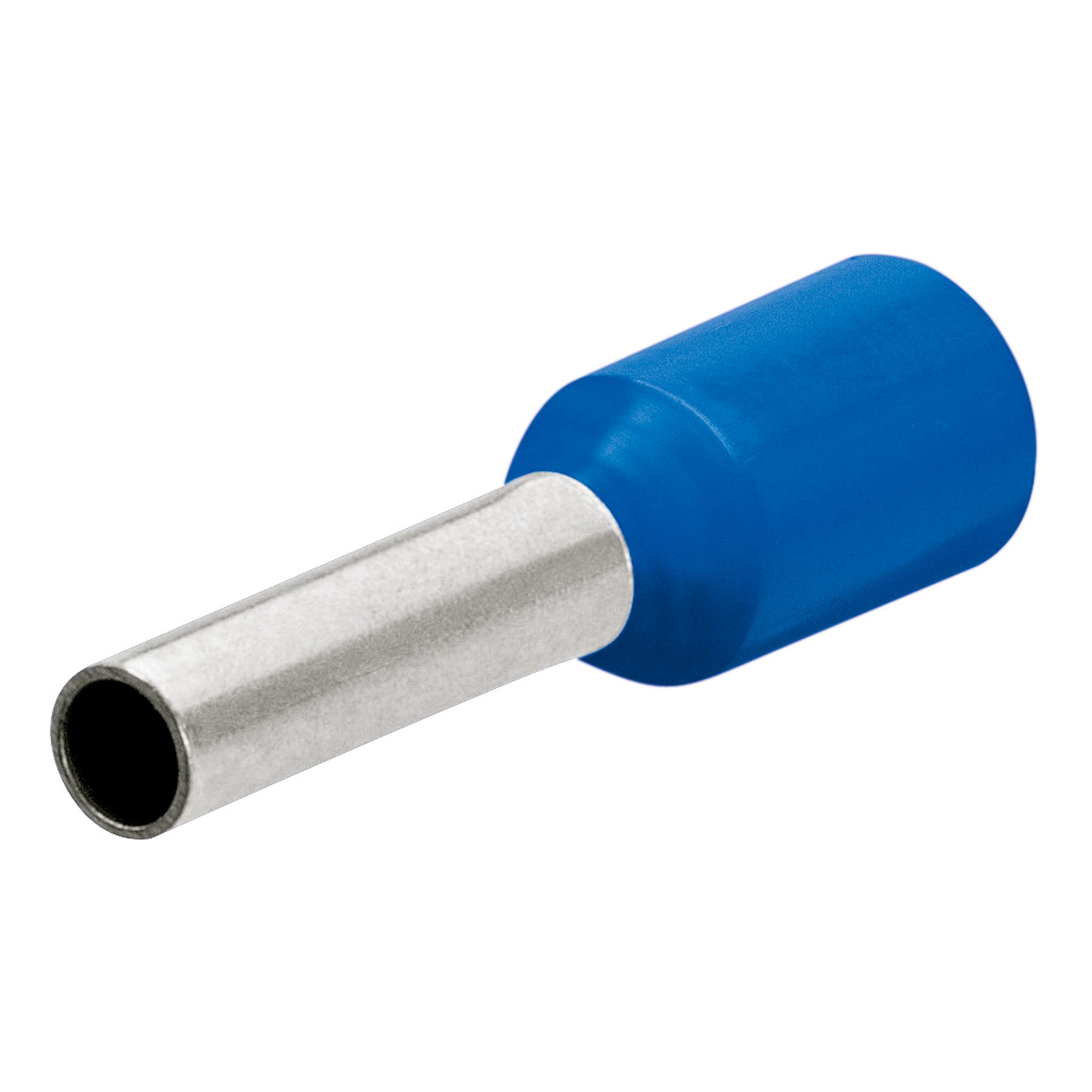 Aderendhülsen mit Kunststoffkragen 16 mm² blau, 100 Stück