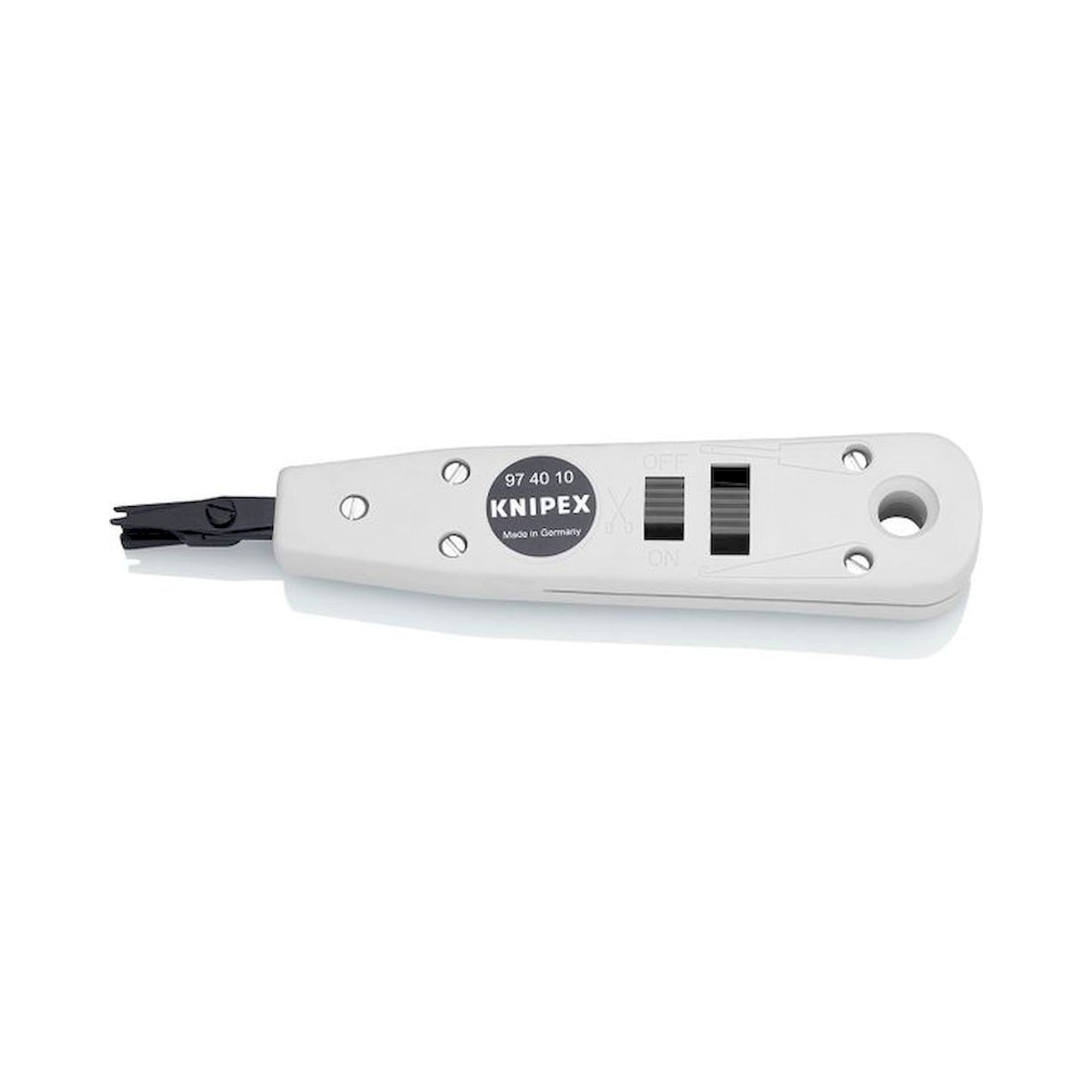 Knipex 97 40 10. Outil de pose pour LSA-Plus et similaires, 175 mm