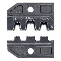 Knipex 97 49 05. Crimpeinsatz für unisolierte, offene Steckverbinder 4,8 + 6,3 mm