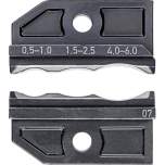 Knipex 97 49 07. Crimping dies for heat shrink connectors