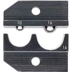 Knipex 97 49 16. Crimpeinsatz für isolierte Kabelschuhe + Steckverbinder