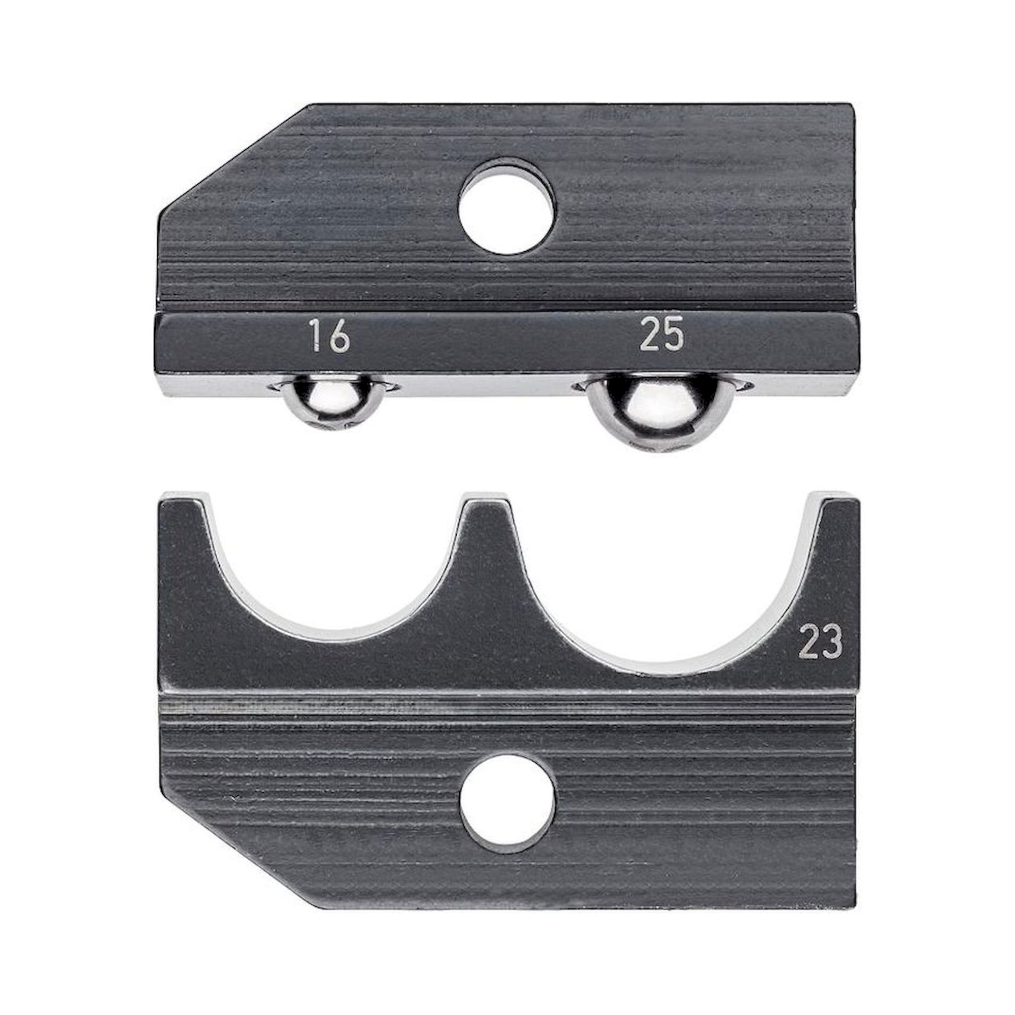 Knipex 97 49 23. Crimp die for uninsulated cable lugs + cable connectors