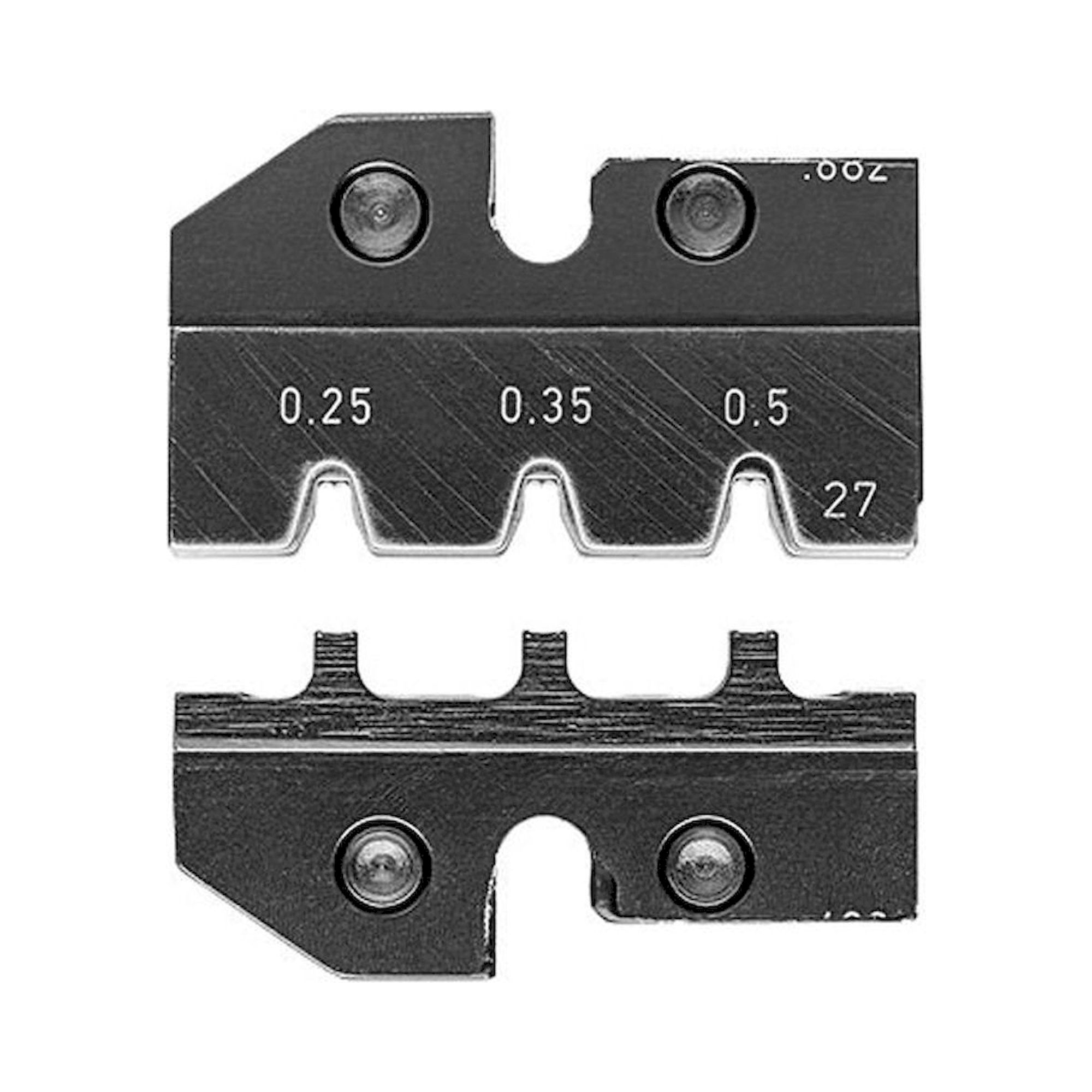 Knipex 97 49 27. Crimp insert for MQS plug 80 mm