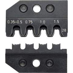 Knipex 97 49 28. Crimping die set for connectors of the AMP Superseal 1.5 series from Tyco Electronics
