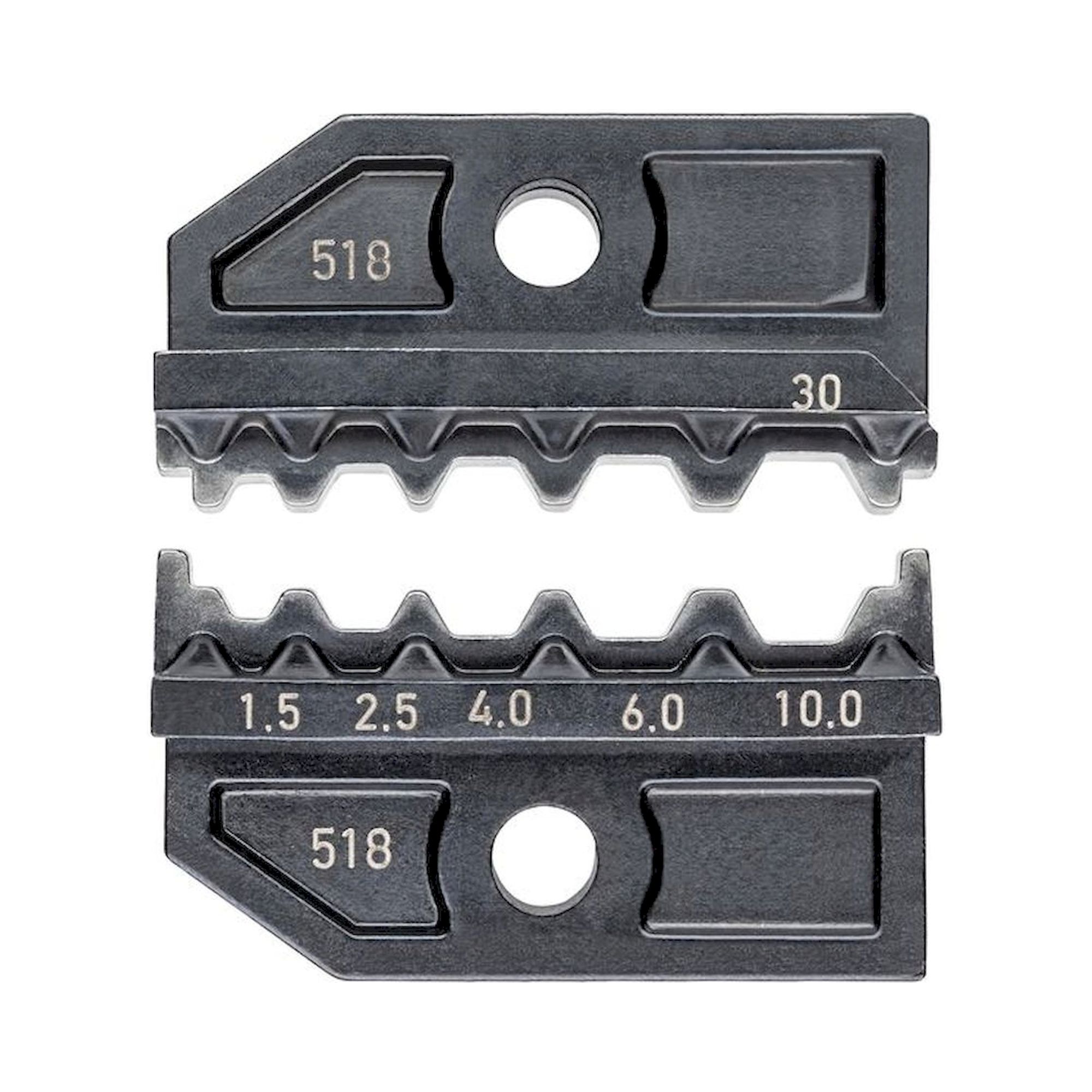 Knipex 97 49 30. Crimp insert for non-insulated butt connectors