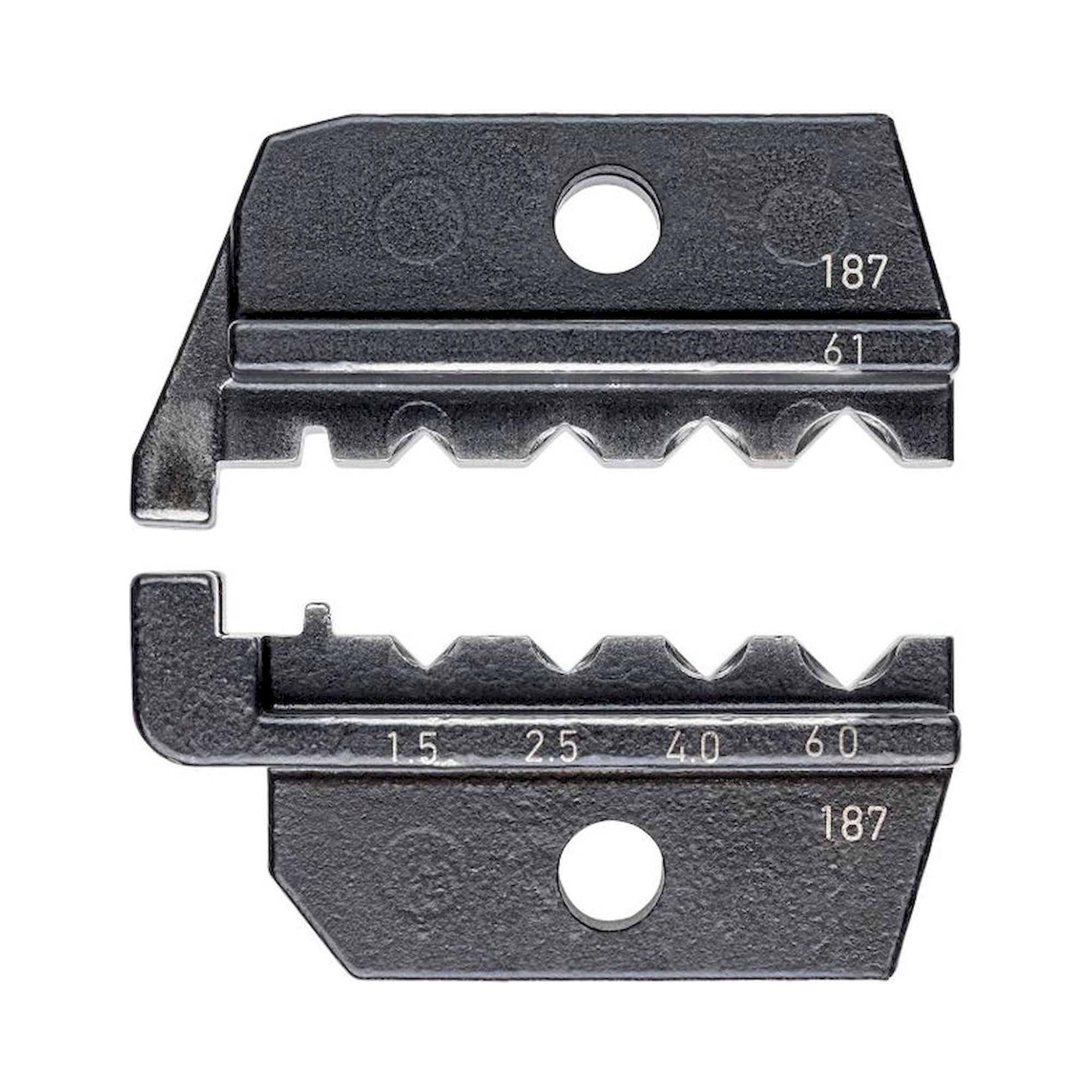 Knipex 97 49 61. Crimpeinsatz für gedrehte Kontakte (Harting)