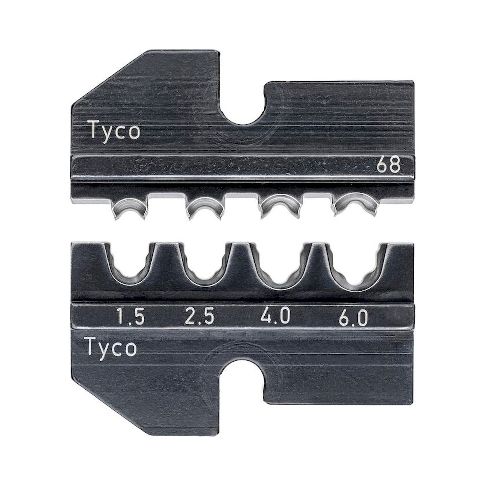 Knipex 97 49 68. Crimpeinsatz für gedrehte Solar-Steckverbinder (Tyco)