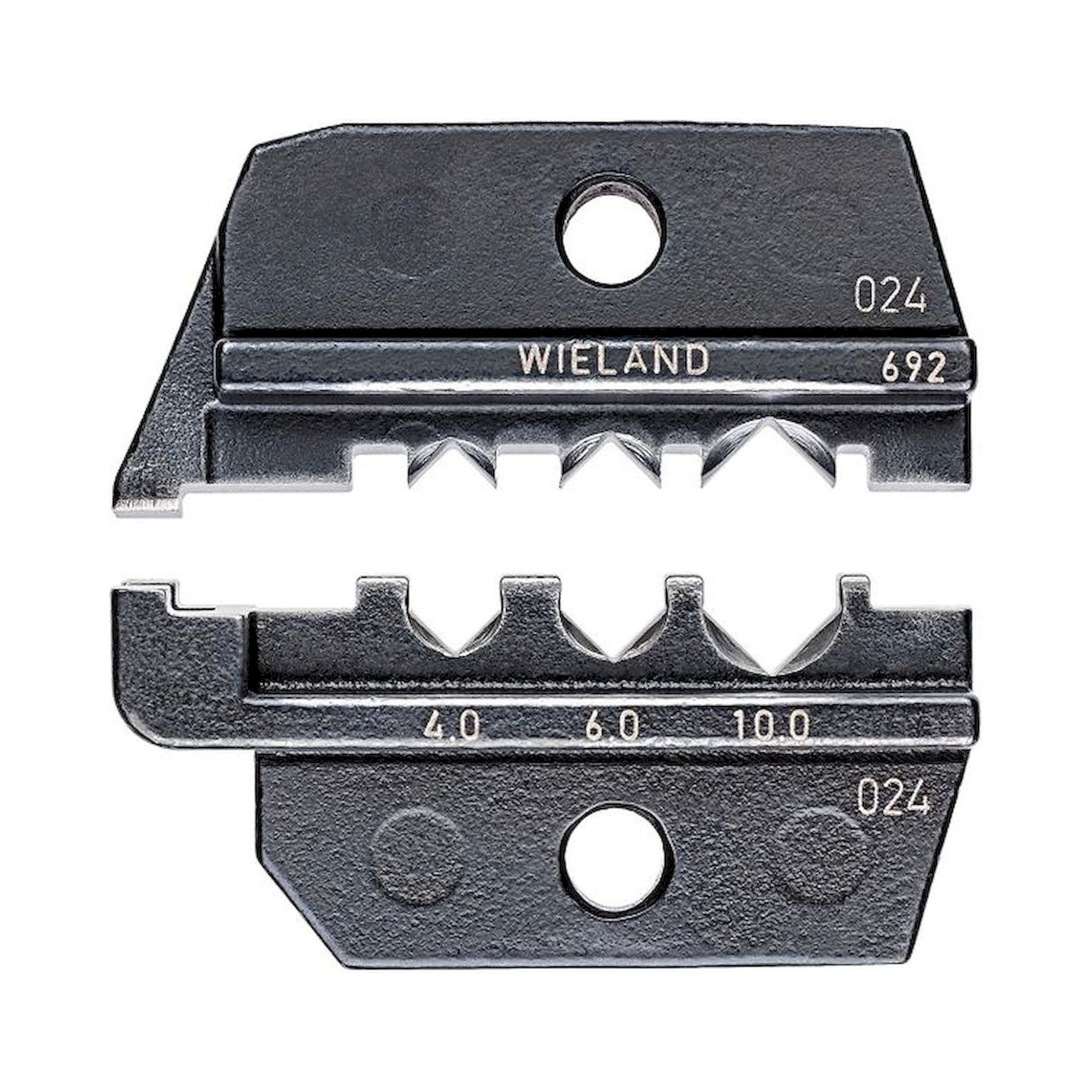 Knipex 97 49 69 2. Crimping insert for gesis solar PST 40 solar connectors (Wieland)