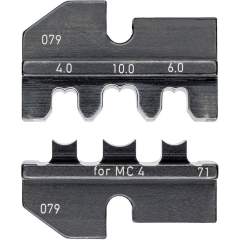 Knipex 97 49 71. Crimping die set for solar connector MC4 (Multi-Contact)