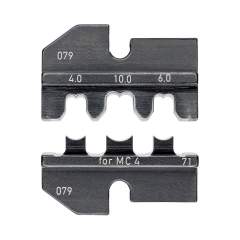 Knipex 97 49 71. Crimping die set for solar connector MC4 (Multi-Contact)