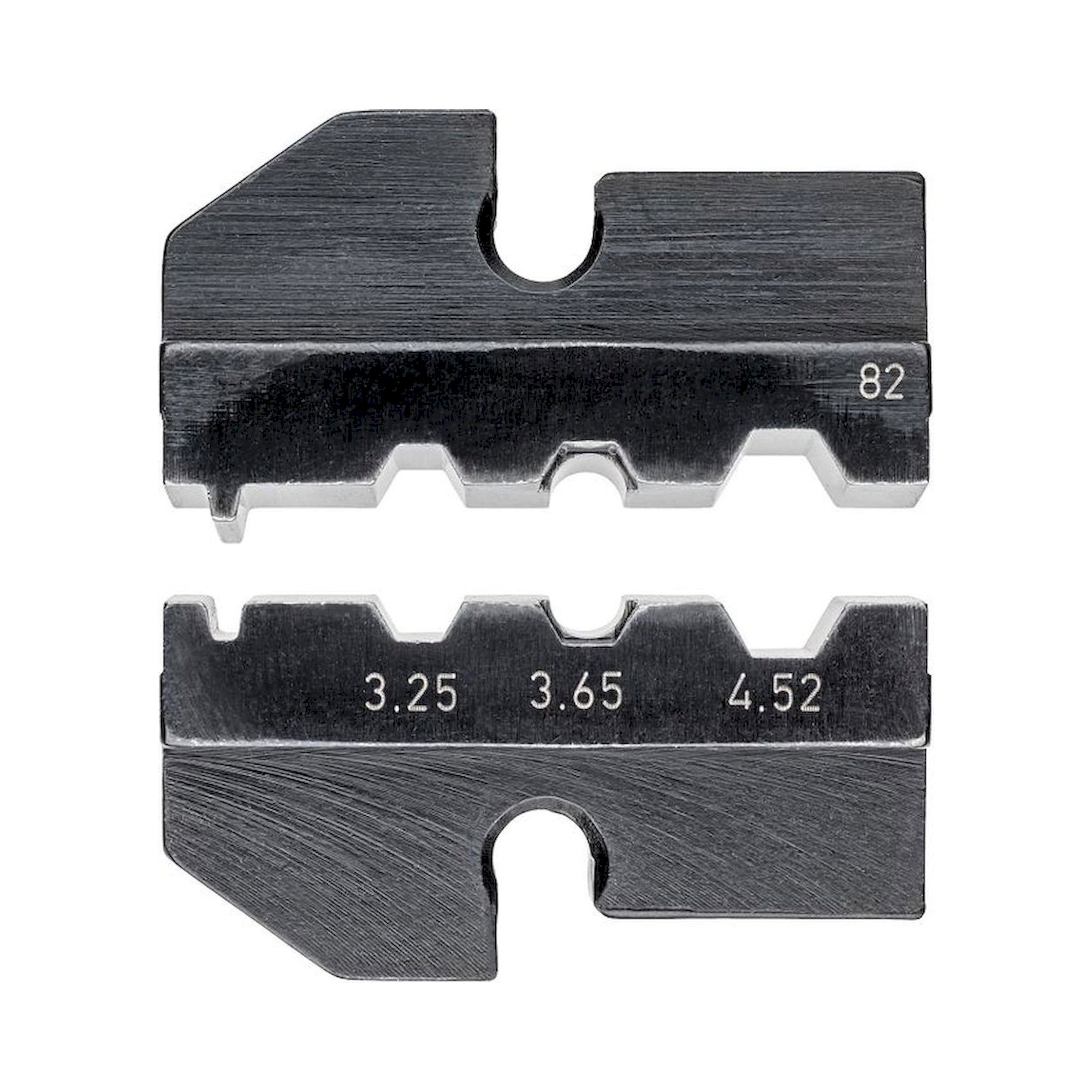 Knipex 97 49 82. Crimp insert for Telegärtner connectors for fibre optic cables