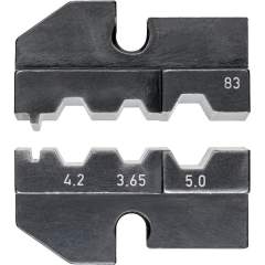 Knipex 97 49 83. Crimping die set for FSMA, ST, SC, STSC/K connectors