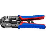 Knipex 97 51 13. Crimping pliers for Western plugs, RJ45 plugs, 8-pin