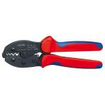 Knipex 97 52 33. PreciForce crimping pliers, black oxide finish, for uninsulated cable lugs and connectors, 220 mm