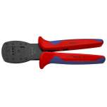 KNIPEX 97 54 26. Crimping pliers for miniature connectors, parallel crimp, for connectors of the Mini-Fit® series from Molex LLC, black oxide finish, 190 mm
