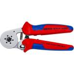 Knipex 97 55 14. Self-adjusting crimping pliers for end sleeves (ferrules) with side entry, 0.08 - 10 mm2, chrome-plated, 180 mm