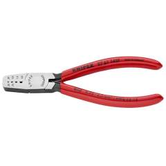 Knipex 97 61 145 F. Crimping pliers for end sleeves (ferrules), handles covered with plastic, 0.25 - 2.5 mm2, 145 mm