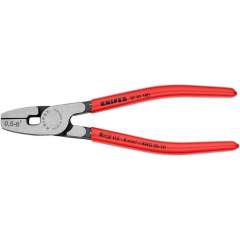 Knipex 97 81 180. Crimping pliers for end sleeves (ferrules) with front entry, 0.5 - 6.0 mm2, 180 mm