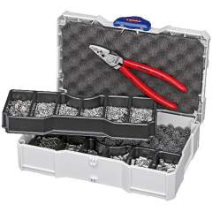 Knipex 97 90 05. Crimp set 97 90 05 for ferrules, 0.25 to 16 mm2, incl. crimping pliers in case