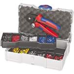 Knipex 97 90 09. Crimp set 97 90 09 for ferrules, 0.08 to 10 mm2, incl. crimping tool in case