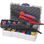 Knipex 97 90 22. Crimping set 97 90 21 for cable connectors, 0.5 to 6 mm2, including PreziForce crimping pliers and Multistrip 10 stripping pliers in a case