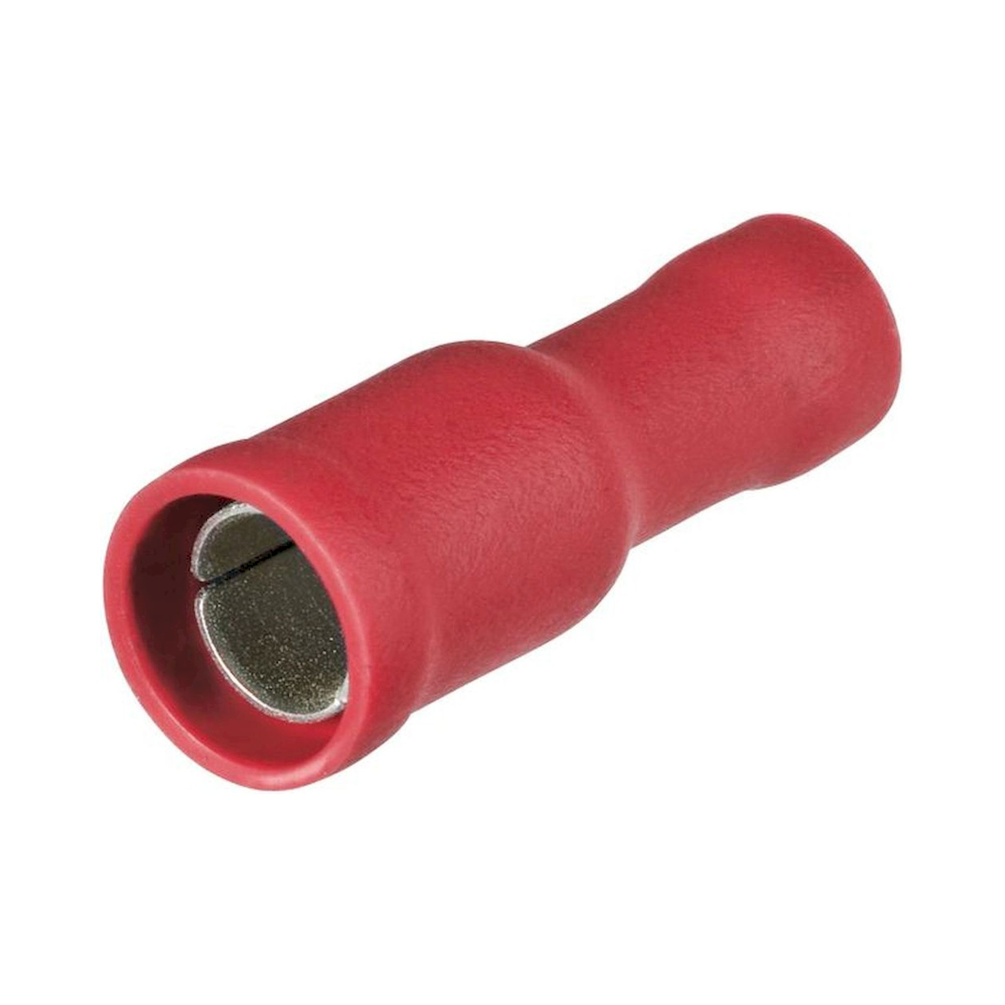 Knipex 97 99 130. Ro with socket insulated, red, pure tin-plated, plug diameter 4 mm, 100 pieces
