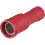 Knipex 97 99 130. Ro with socket insulated, red, pure tin-plated, plug diameter 4 mm, 100 pieces