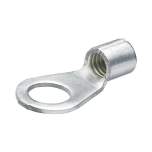 Knipex 97 99 220. Crimp cable lugs, pure tinned, cable 4 - 6 mm2, screw diameter 10 mm, 100 pieces