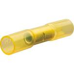 Knipex 97 99 252. Butt connector with shrink tubing insulation, yellow, pure tinned, cable 4 - 6 mm2, 100 pieces