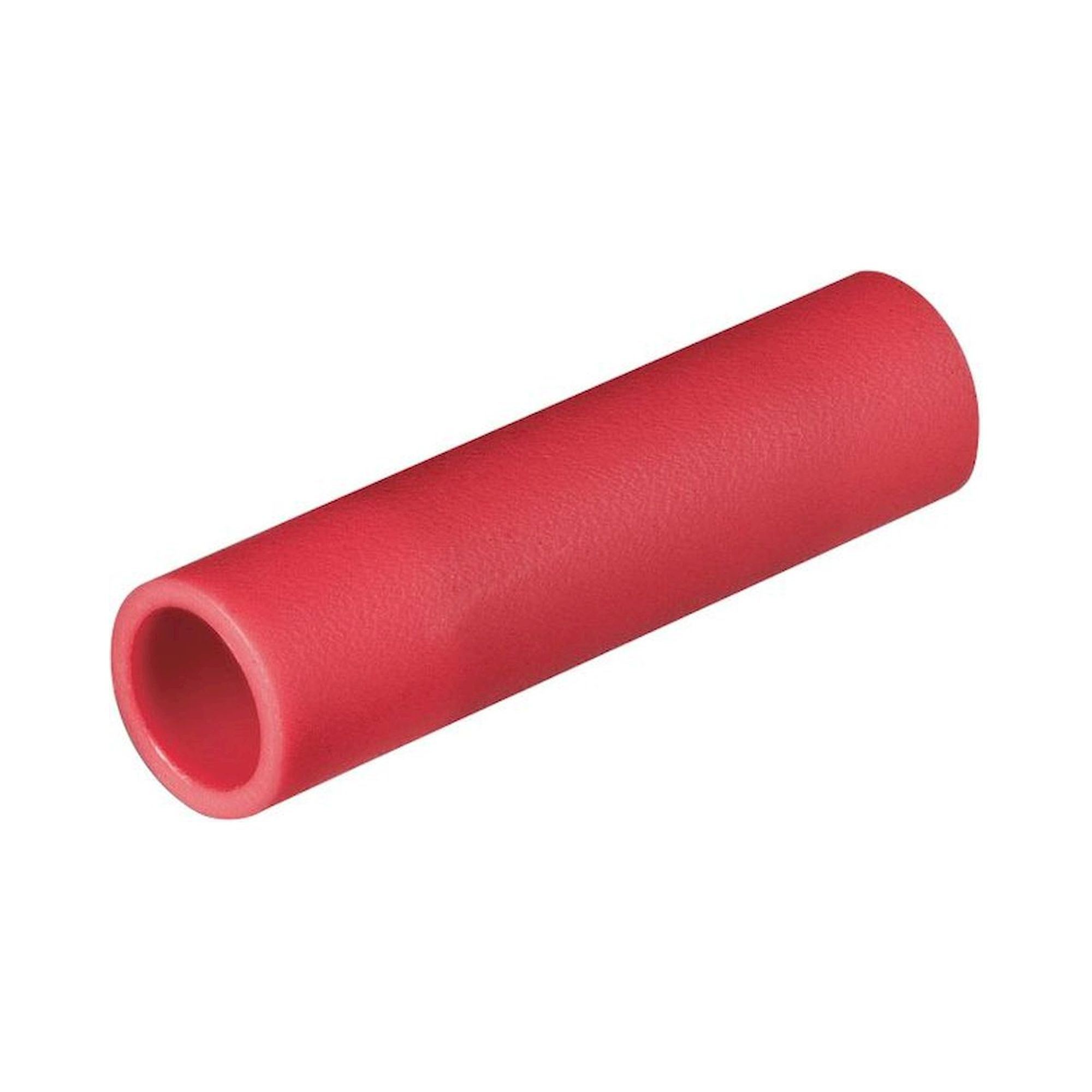Knipex 97 99 270. Butt connector, insulated, red, pure tin-plated, cable 0.75 - 1 mm2, 100 pieces