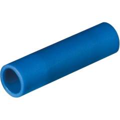 Knipex 97 99 271. Butt connector, insulated, blue, pure tin-plated, cable 1.5 - 2.5 mm2, 100 pieces