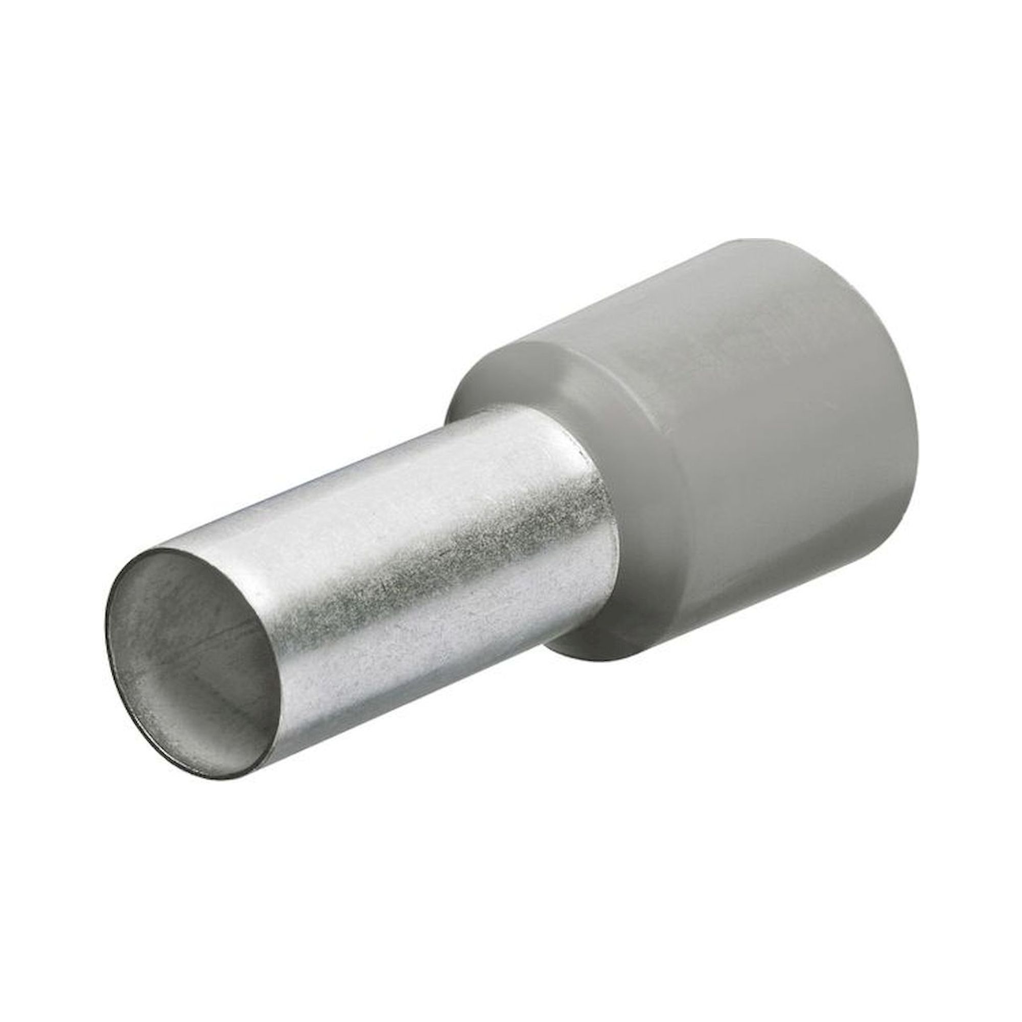 Knipex 97 99 331. wire  end sleeves with plastic collar, crimping area 8 mm, cable 0.75 mm2, gray, 200 pieces