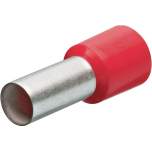 Knipex 97 99 332. wire  end sleeves with plastic collar, crimping area 8 mm, cable 1 mm2, red, 200 pieces