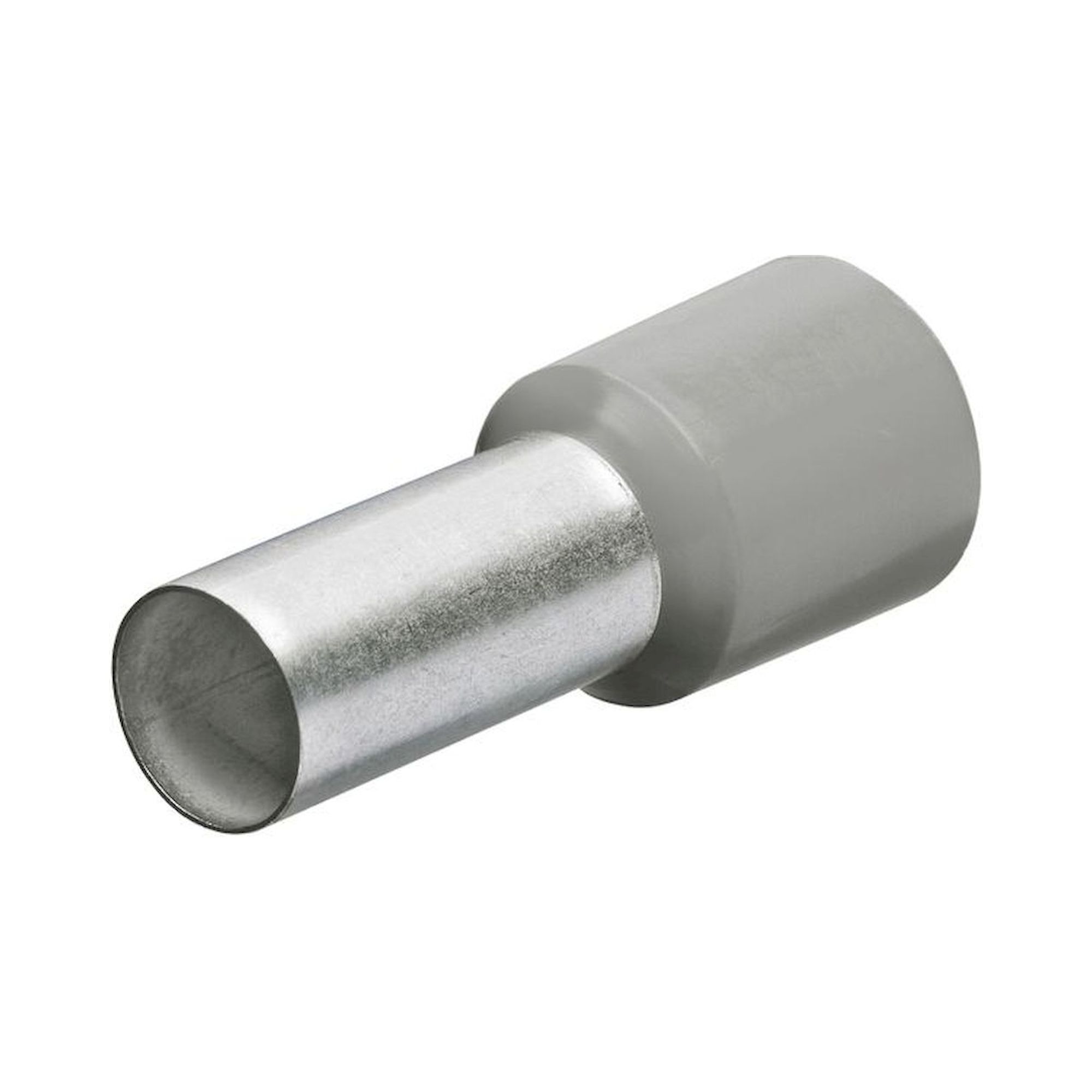 Knipex 97 99 335. wire  end sleeves with plastic collar, crimping area 10 mm, cable 4 mm2, gray, 200 pieces