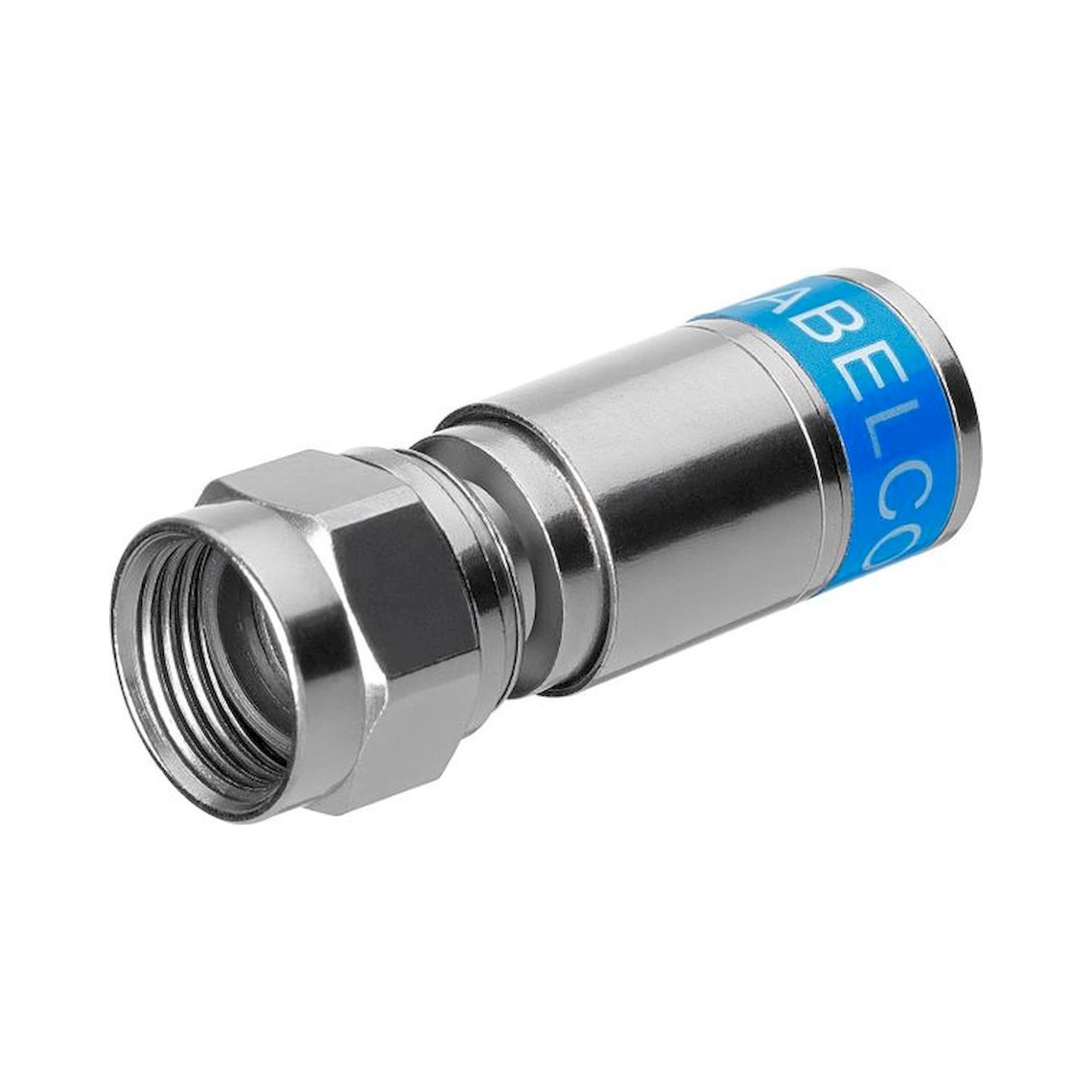 Knipex 97 99 500. F compression connector for coaxial cable + dielectric, 10 pieces