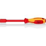 Knipex 98 03 11. Socket wrench with screwdriver handle, burnished, insulated, wrench size 11 mm, 237 mm