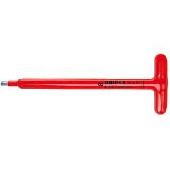Knipex 98 15 05. Screwdriver for hexagon socket screws with T-handle, width across flats 5 mm, 250 mm