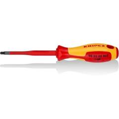 Knipex 98 25 02 SLS. Screwdriver (Slim), PlusMinus Pozidriv, burnished, insulated, 212 mm