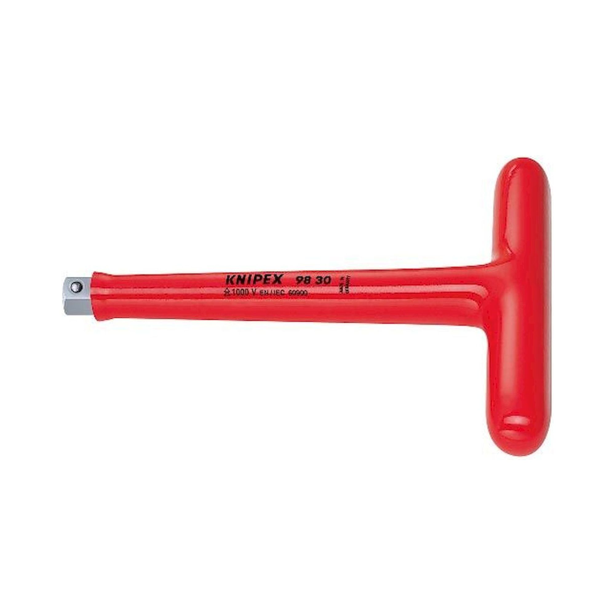 Knipex 98 30. Quergriff mit Außenvierkant 3/8", 200 mm