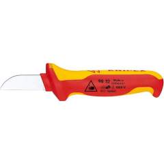 Knipex 98 52. Cable knife, insulating multi-component handle, 190 mm